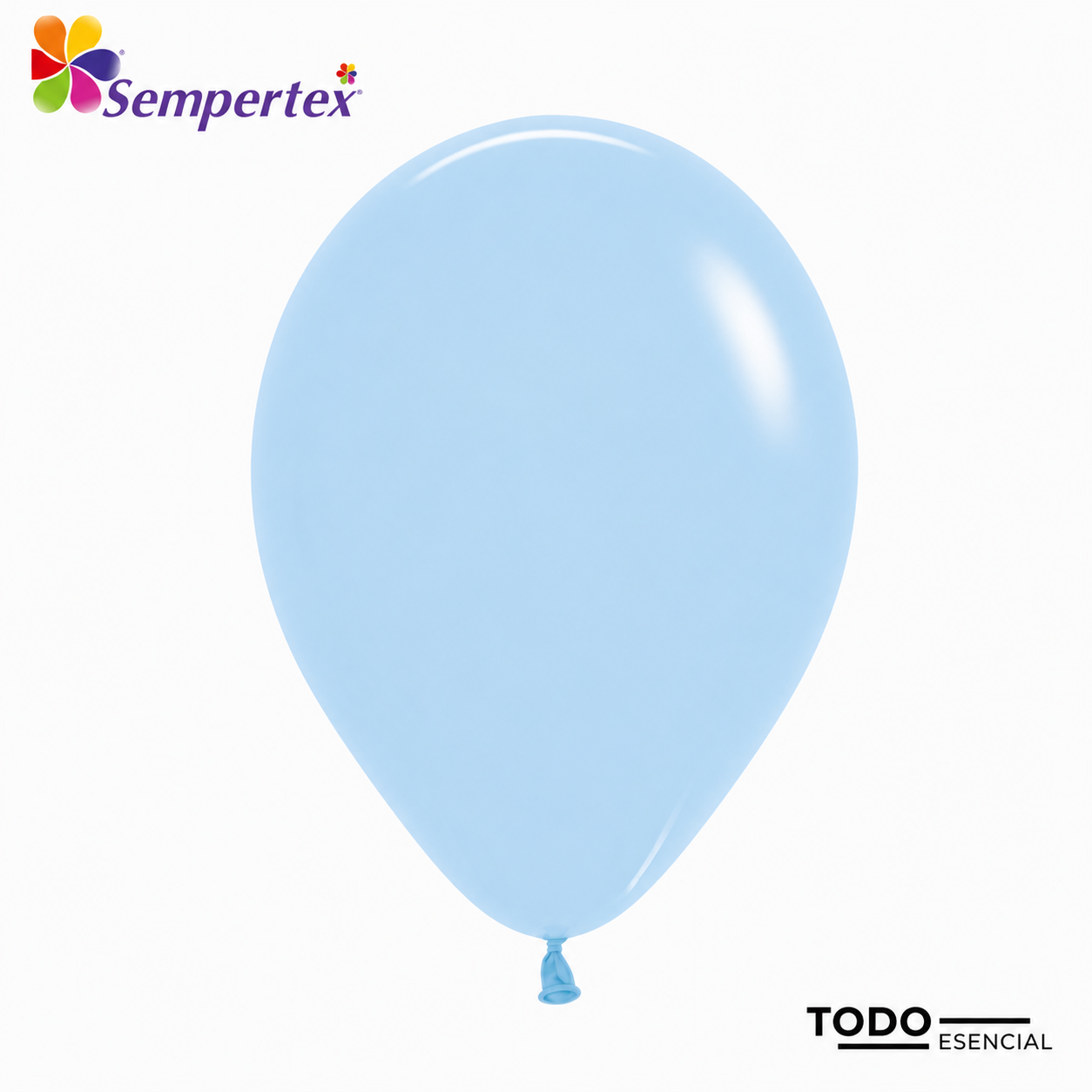 Globos Sempertex Bombas 50 Unidades Pastel Mate Azul