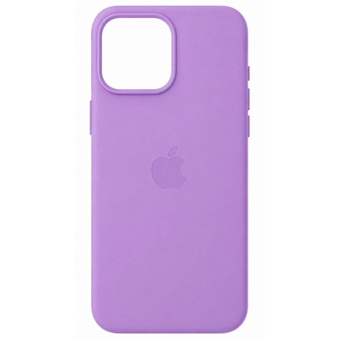 Estuche Iphone 16 Pro Max Cuerina Lila Con Magsafe