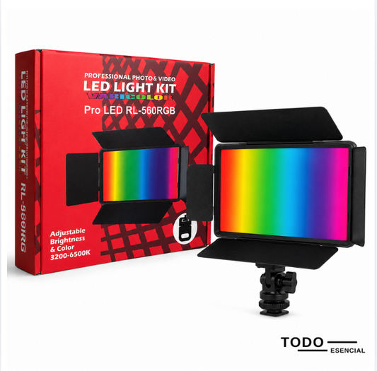 Panel de Luz Pro 560 Led RGB Pequeño