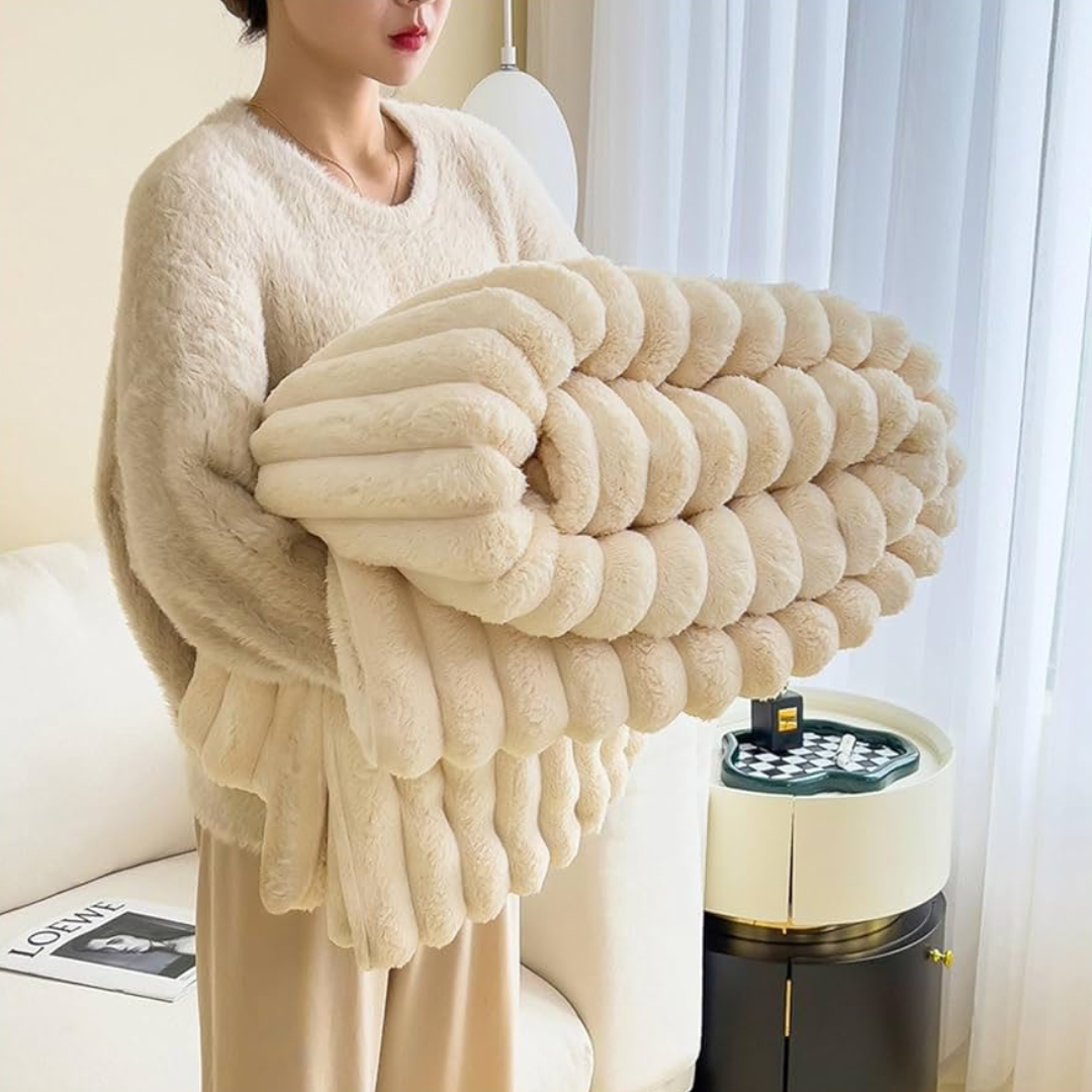 Cobija Manta Beige 200 X 230cm