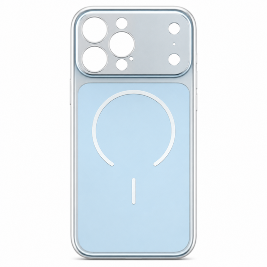 Case MagSafe pasta dura baby blue iPhone 18 pro