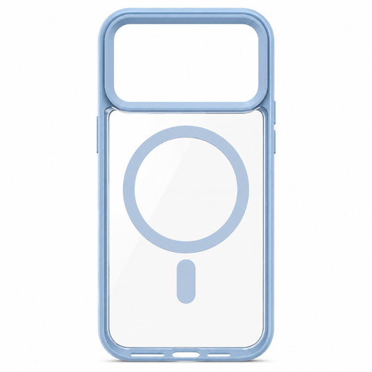 Estuche antichoque baby blue iPhone 18 pro Max MagSafe