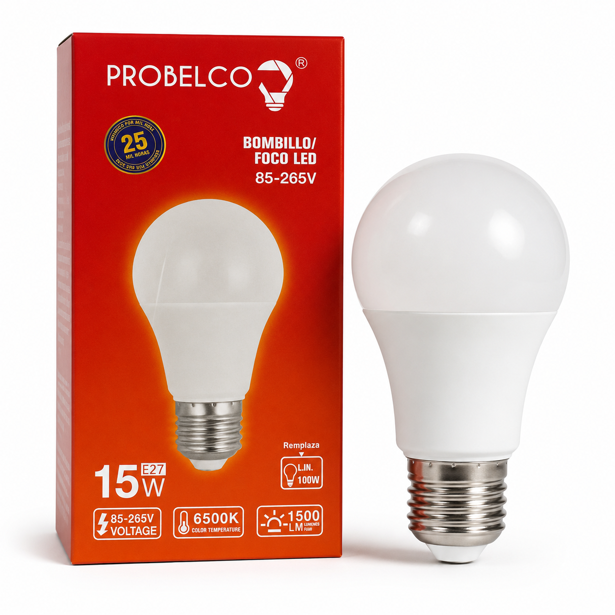 Bombillo Led E27 15W