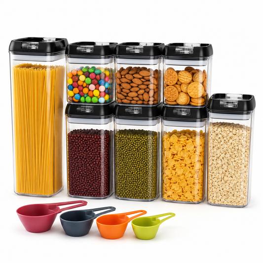 Set de Contenedores Herméticos Para Cocina x7