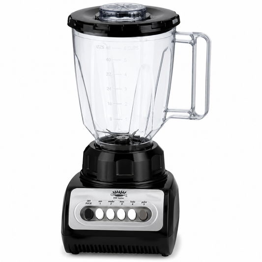 Licuadora corona 350V vaso plástico