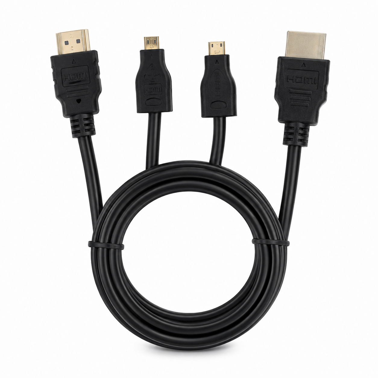 Cable HDMI 3 en 1 a HDMI / Mini HDMI / Micro HDMI