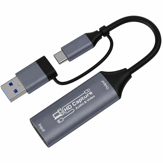 Capturador de Video USB y Tipo C