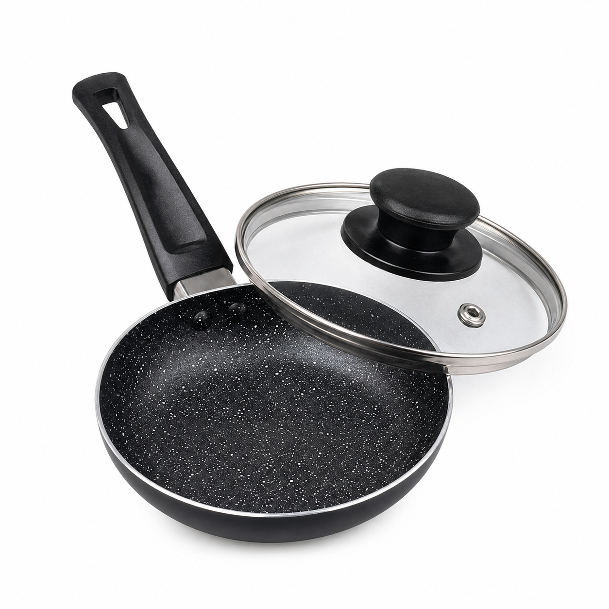 Cacerola con Tapa Antiadherente 12cm con Tapa Dkasa