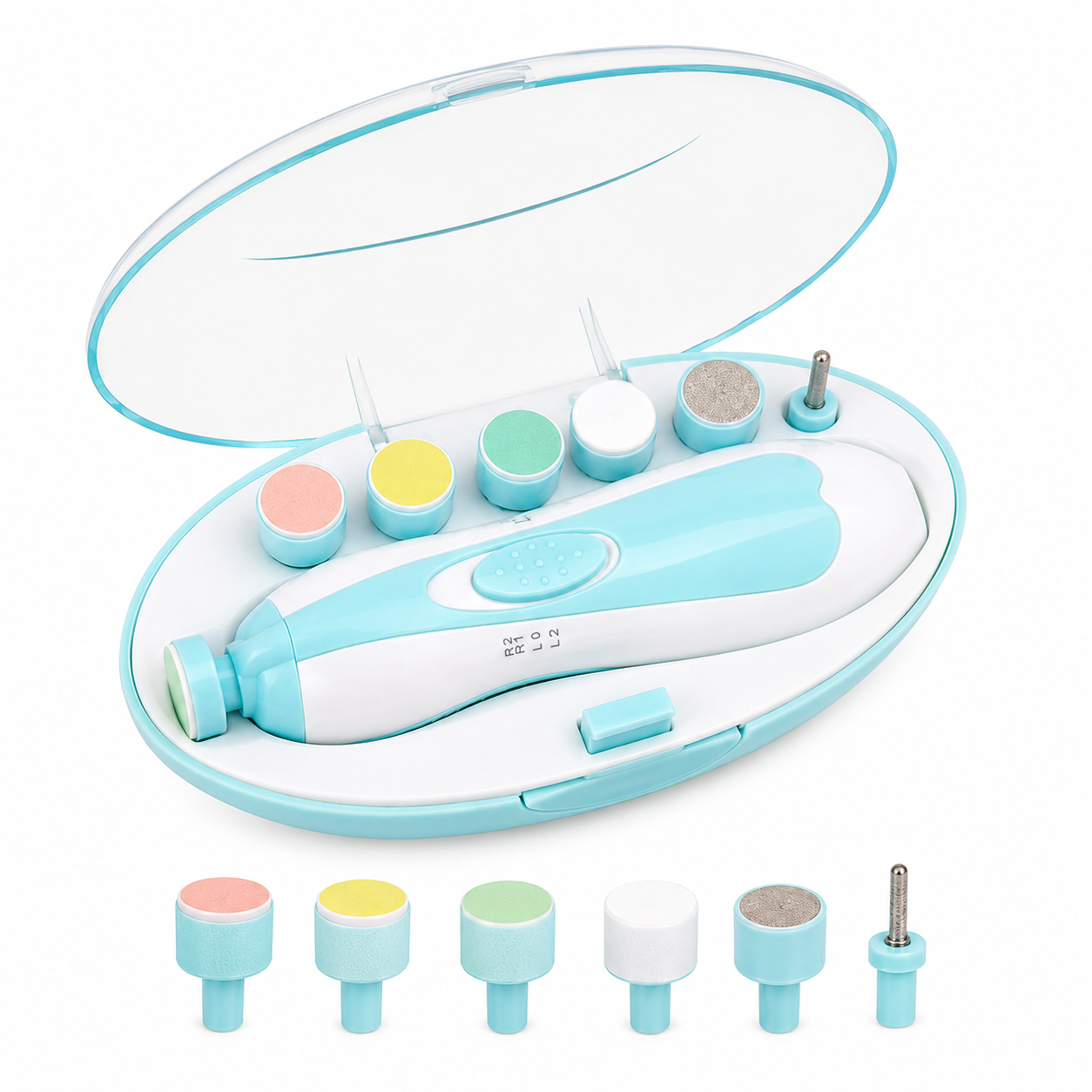 Lima Eléctrica Bebe Kit cortaúñas Eléctrico