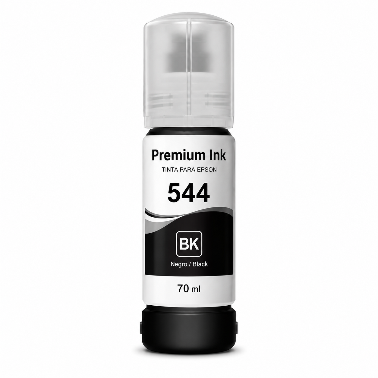 Tinta generica compatible con Epson 544-504 negra 70 ml