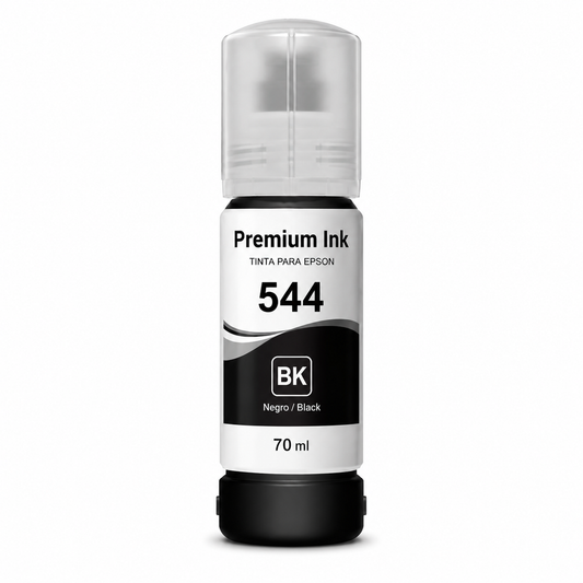 Tinta generica compatible con Epson 544-504 negra 70 ml