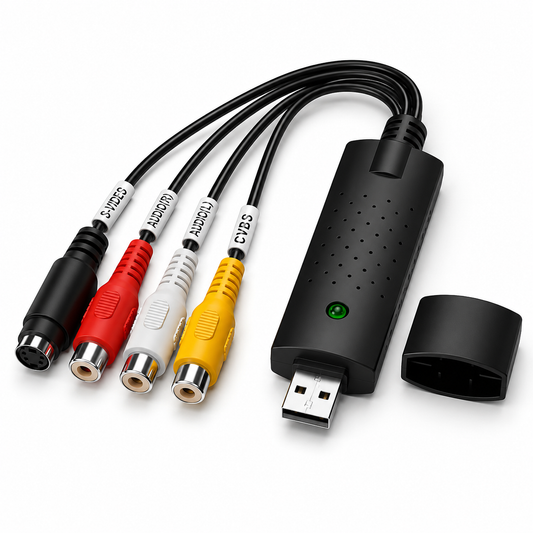 Tarjeta Capturadora de Video Convertidor de VHS a USB