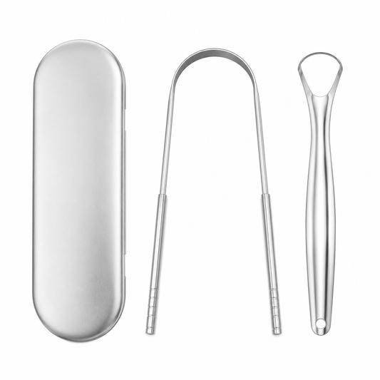 Limpiador Raspador de Lengua X2 Acero Inoxidable