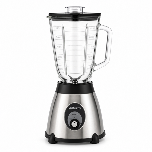 LICUADORA ALTEZA VASO VIDRIO 600W