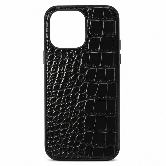Estuche iPhone 17 Pro Max  Cuerina Culebra