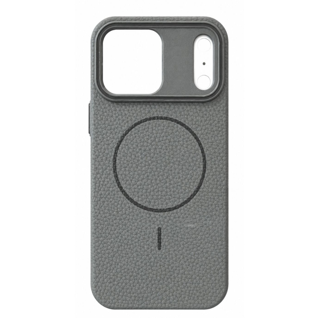 Estuche Iphone 17 Pro Max Textura Gris Con Proteccion De Camara Magsafe
