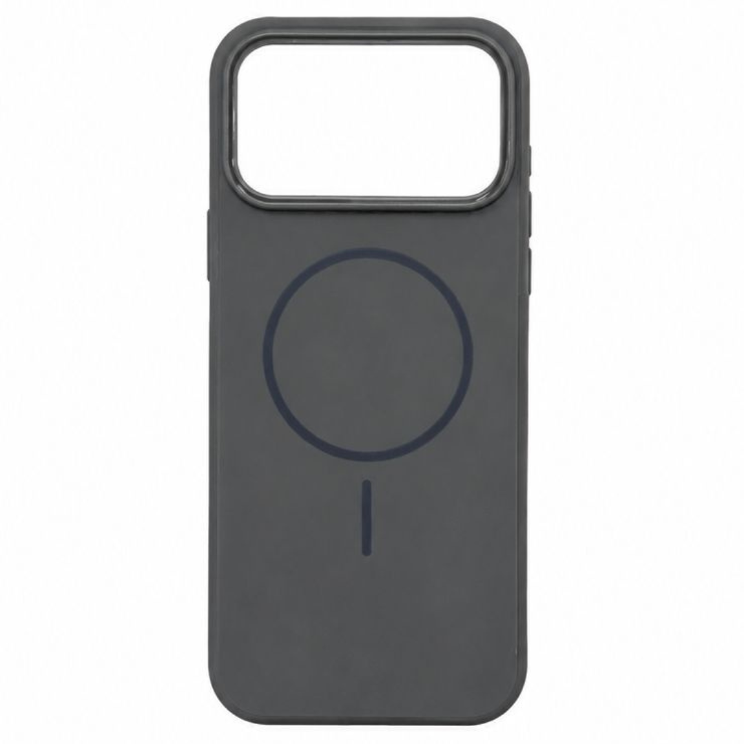 Estuche Iphone 17 Pro Max Gris Silicona Con Magsafe
