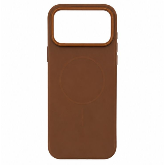 Estuche Iphone 17 Pro Max Cafe Silicona Con Magsafe