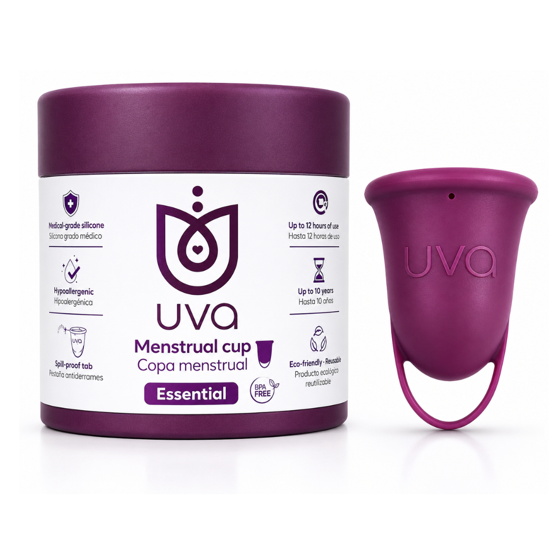 Copa Menstrual Essential Talla B Morada Uva