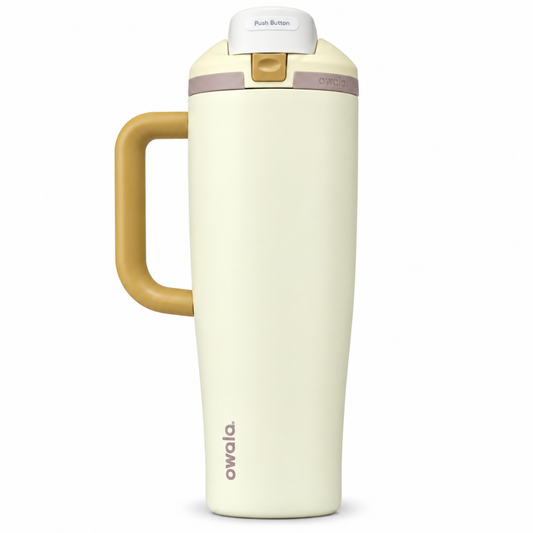 Termo Owala Freesip 40 Onzas Crema Genérico