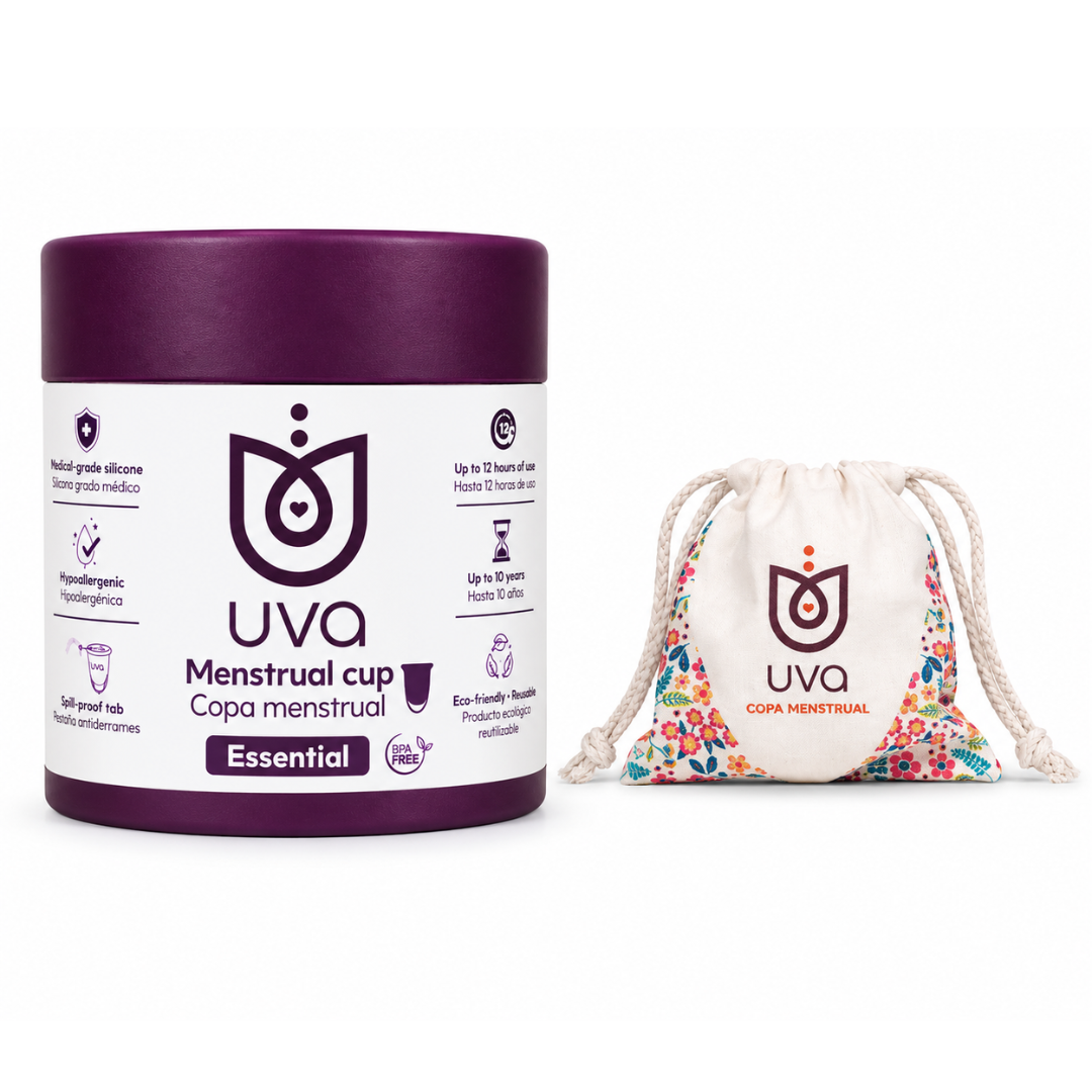 Copa Menstrual Essential Talla B Morada Uva