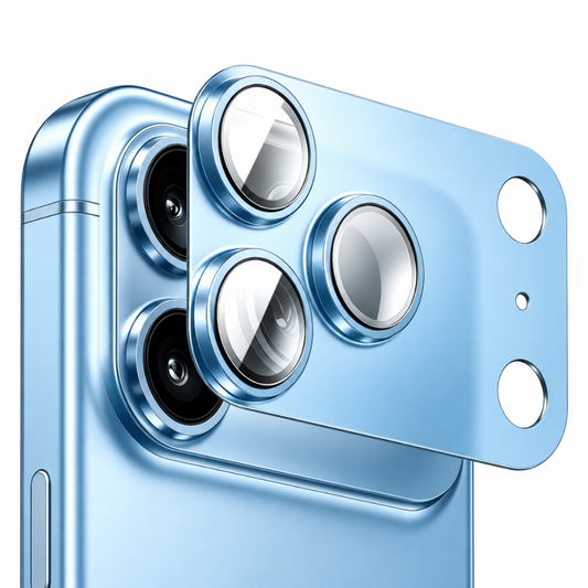 Protector de cámara baby blue iPhone 17 pro Max/ iPhone 18 pro Max