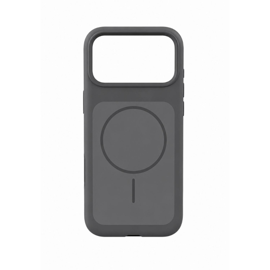 Estuche Iphone 17 Pro Max Silicona Luxe Gris