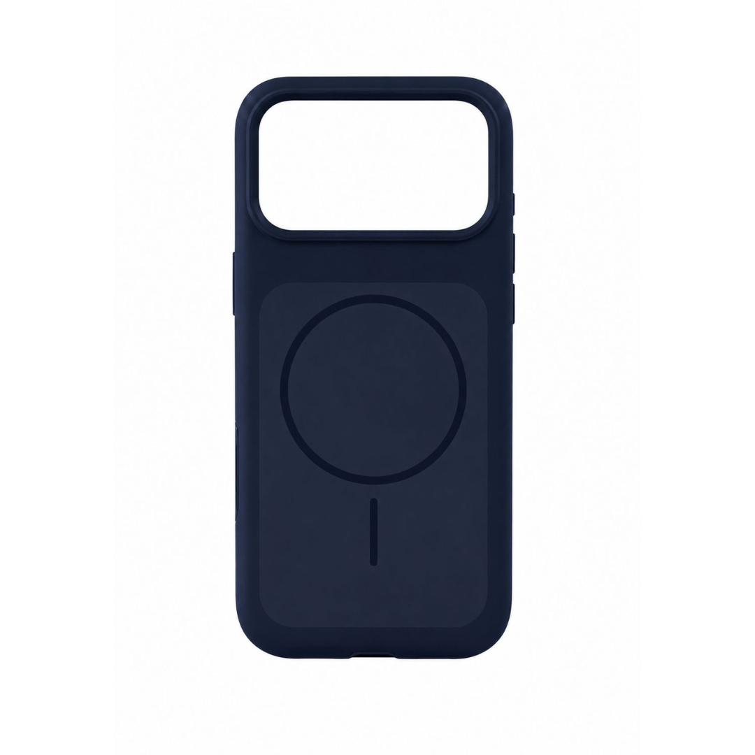 Estuche Iphone 17 Pro Max Silicona Luxe Azul Oscuro