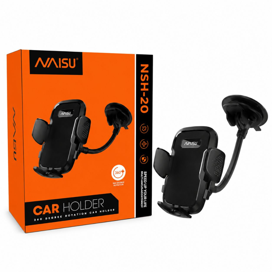 Soporte De Celular Para Carro De Vidrio Naisu
