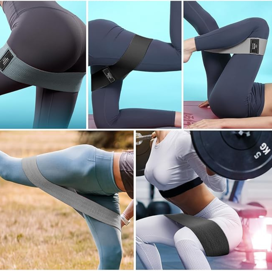 Bandas Resistencia Gimnasio Tela x3