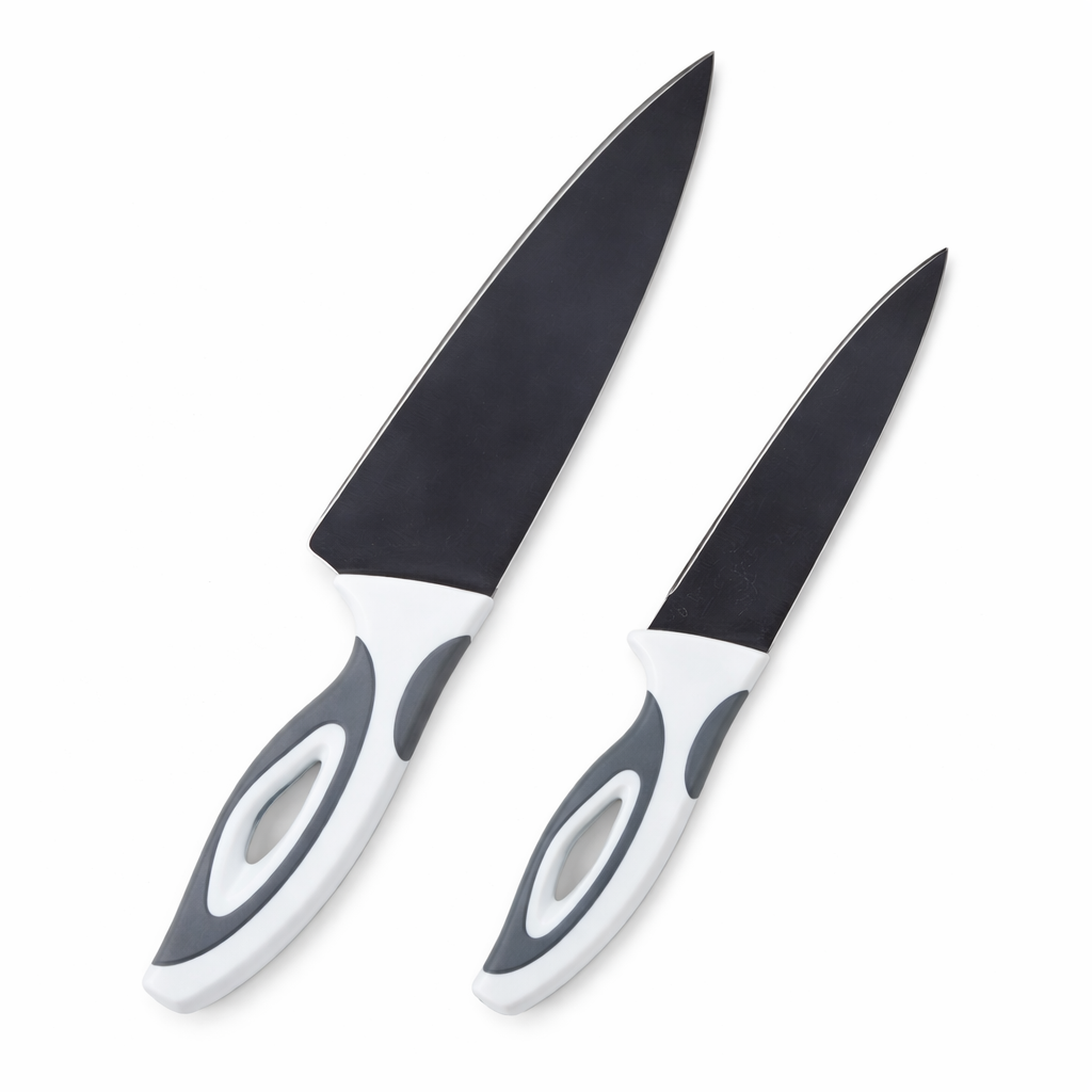 Cuchillo Set x2 Multiusos Cuchillos de Ceramica