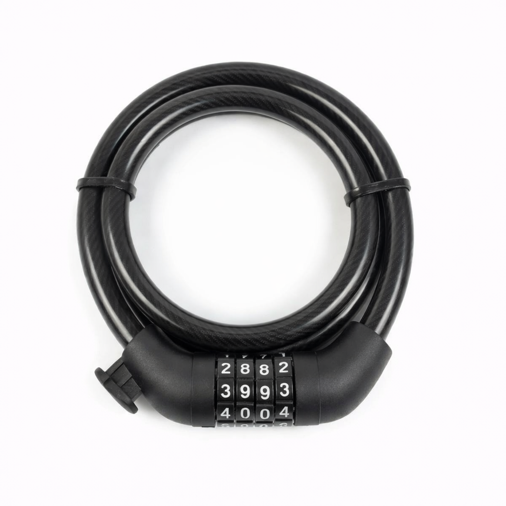 Guaya Candado de Seguridad para Bicicletas con Clave