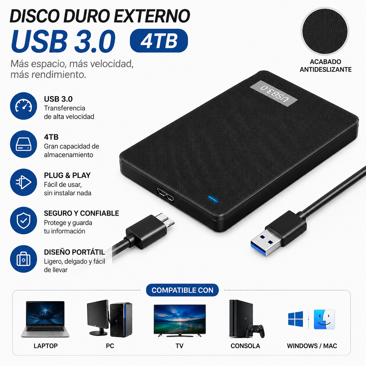 Disco Duro 4Tb