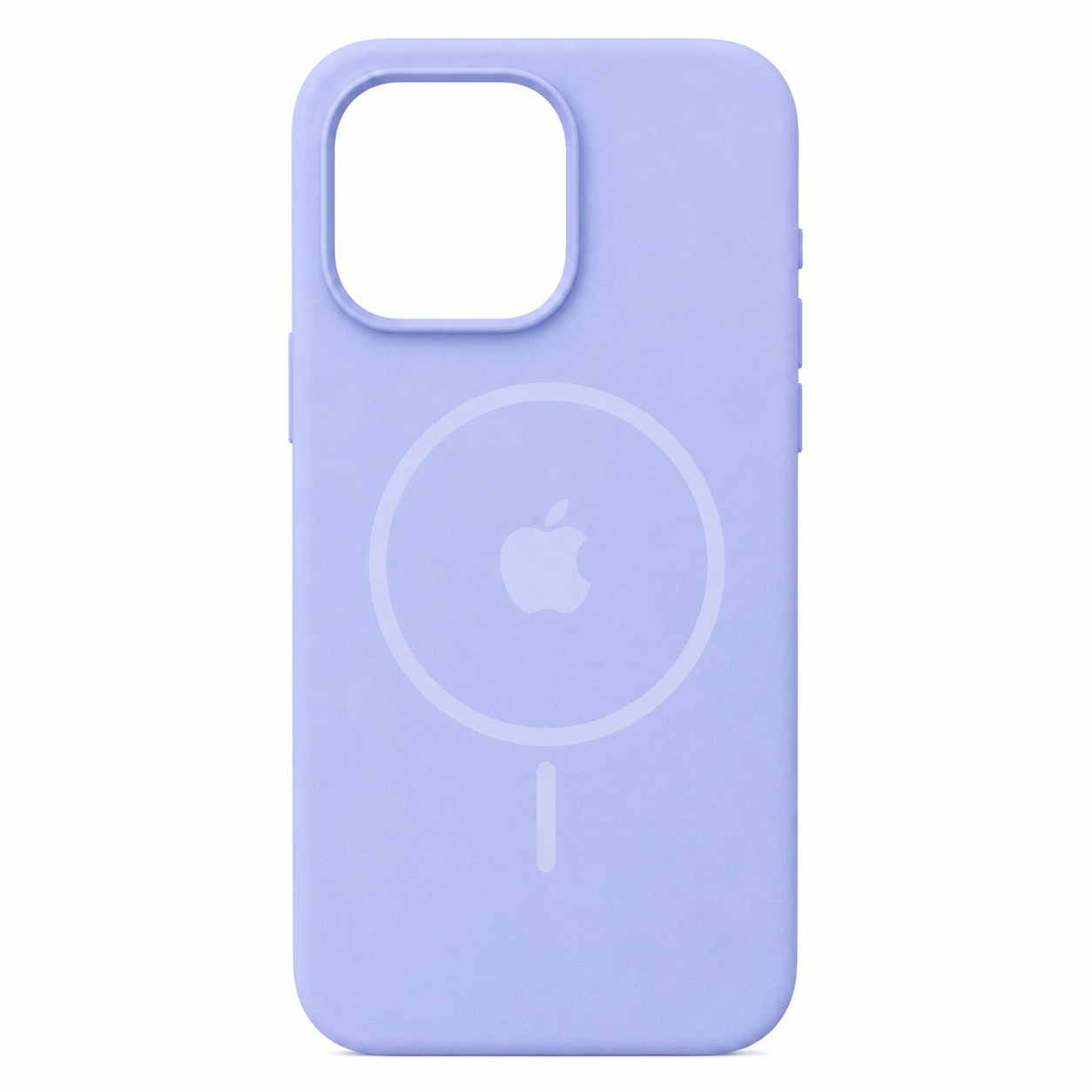 Estuche Silicona Magsafe Iphone 16 Pro Max Azul Pastel