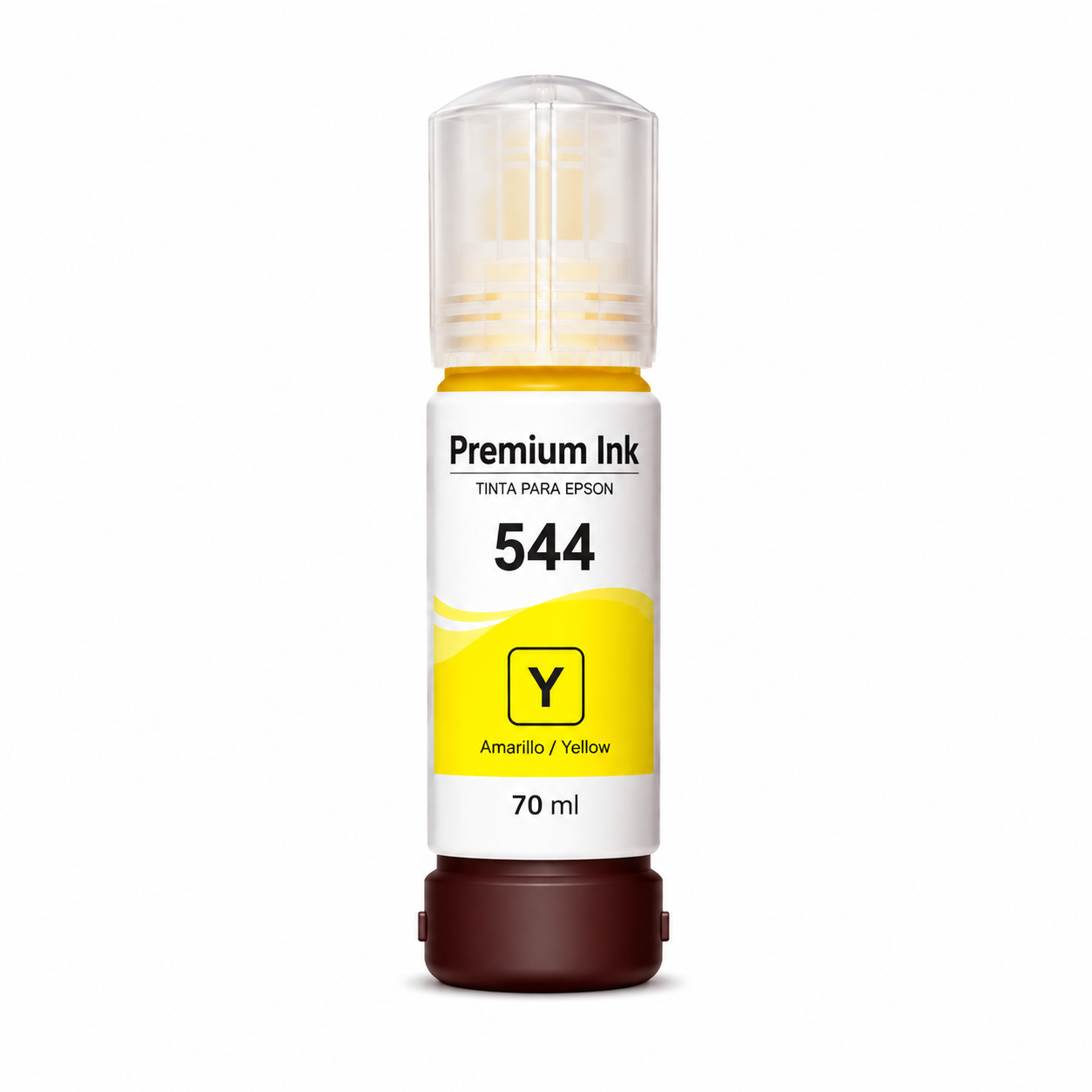 Tinta generica compatible con Epson 544-504 amarilla 70 ml