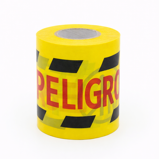 Cinta peligro 5m Amarillo