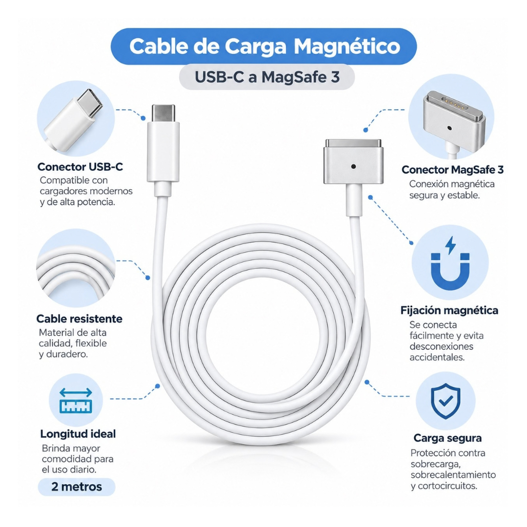 Cargador Macbook Magsafe 2