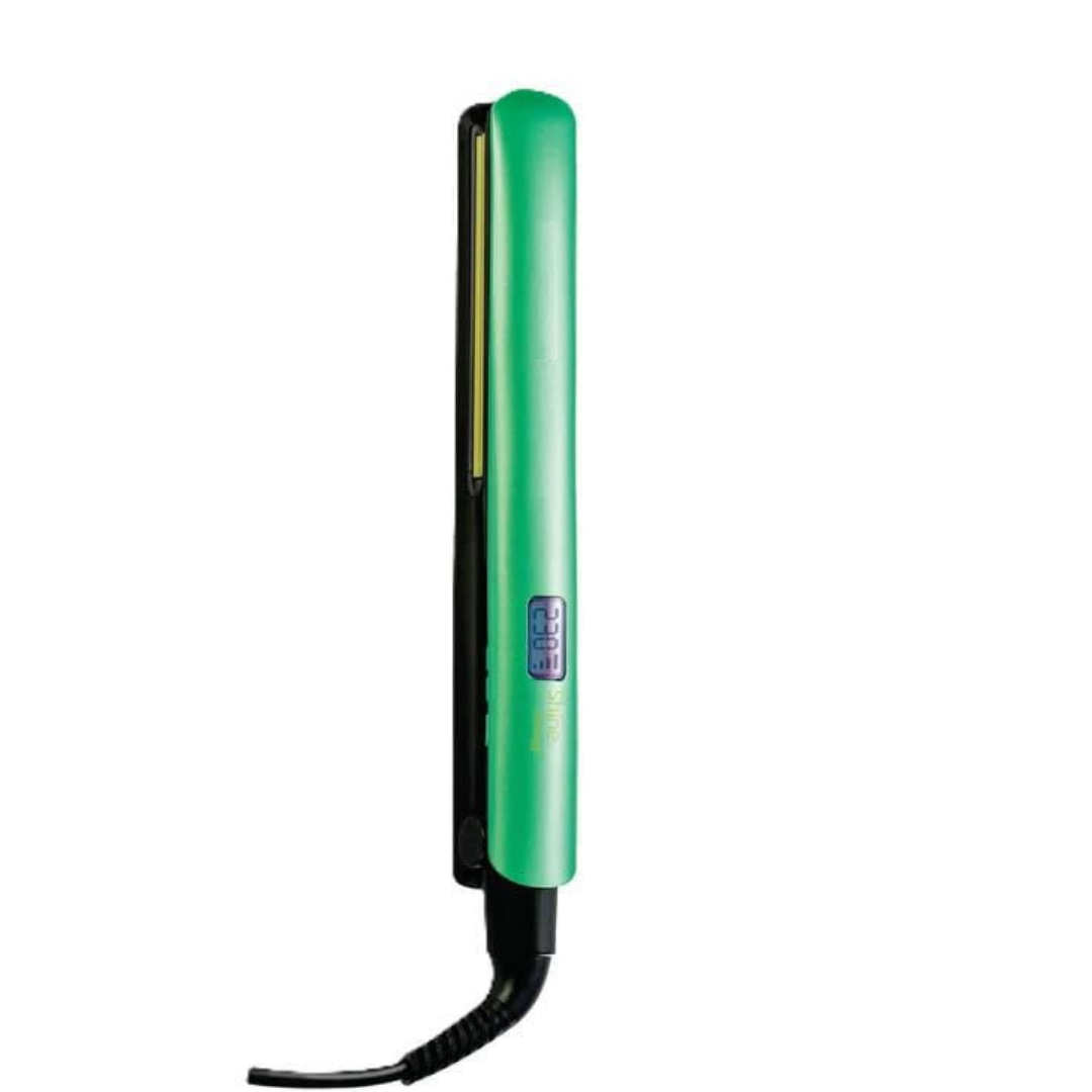 Combo Plancha Y Encrespador Sirena Aguacate