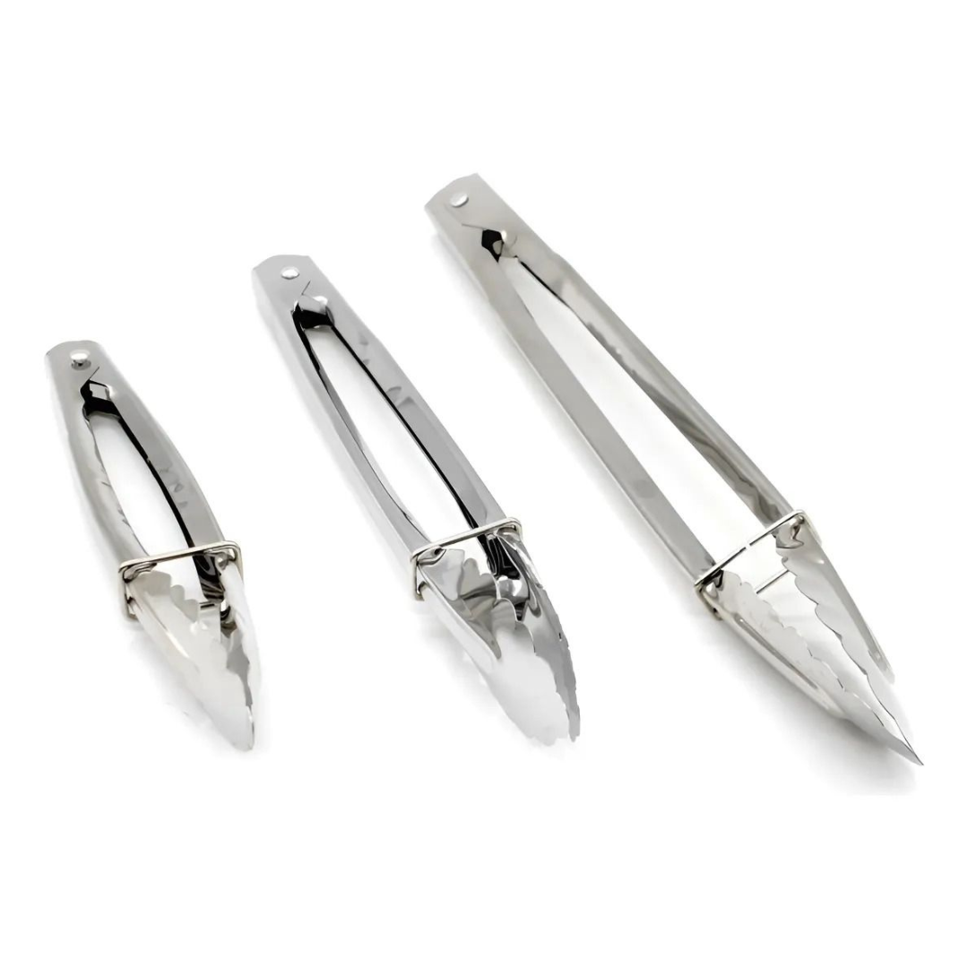 Pinzas De Acero Inoxidable X 3