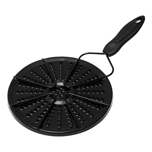 Parrilla Para Arepas Esmaltada Redonda Con Patas