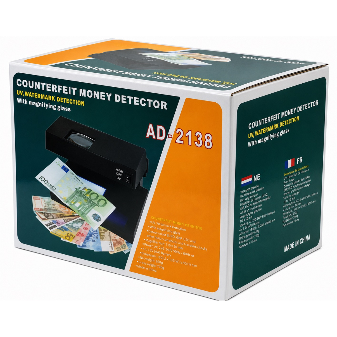 Detector De Billetes Falsos Luz Uv