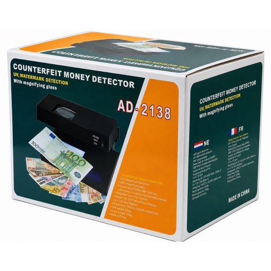 Detector De Billetes Falsos Luz Uv