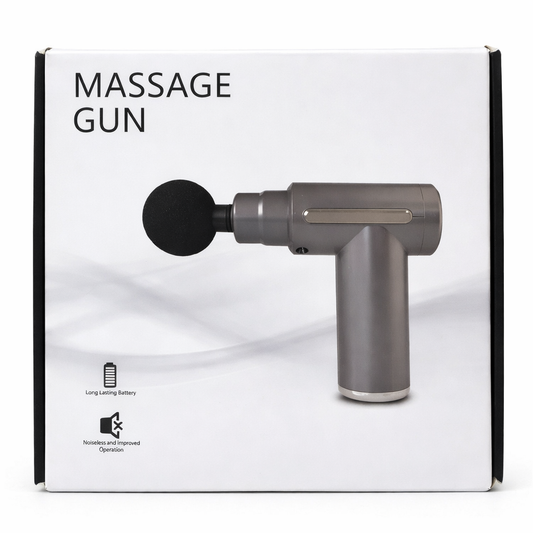 Pistola Masajeador Muscular Gun Massage Con Accesorios