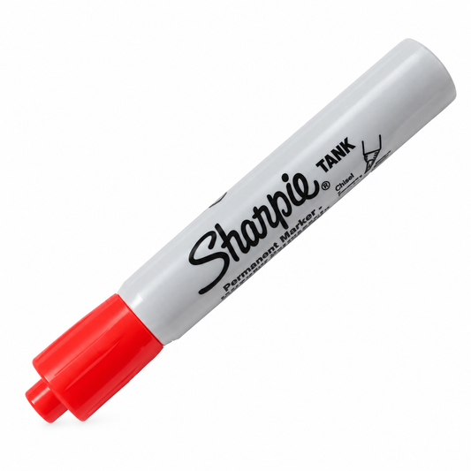 Marcador Sharpie Punta Gruesa Rojo