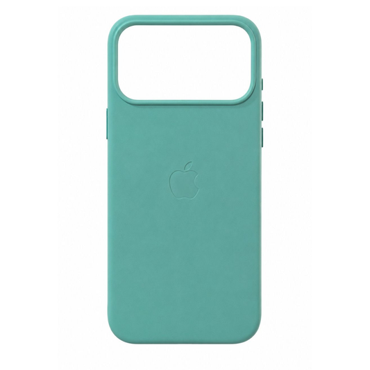 Estuche Iphone 17 Pro Max Cuerina Azul Marino Con Magsafe