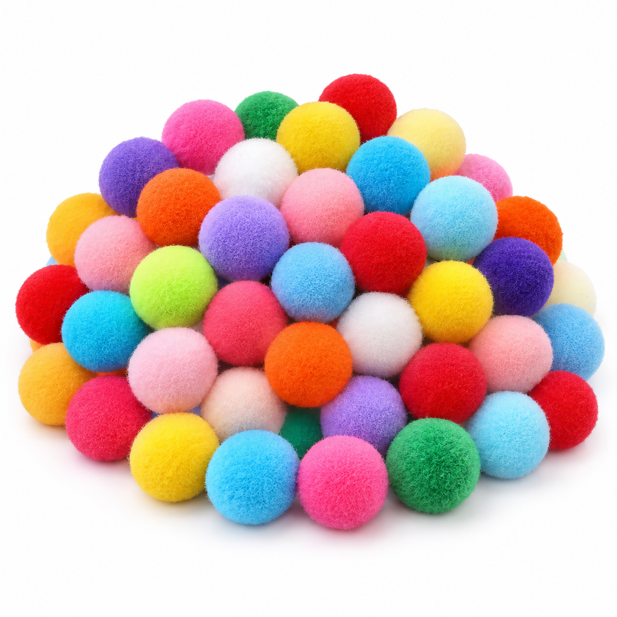 Pompones para Manualidades 38mm 50und