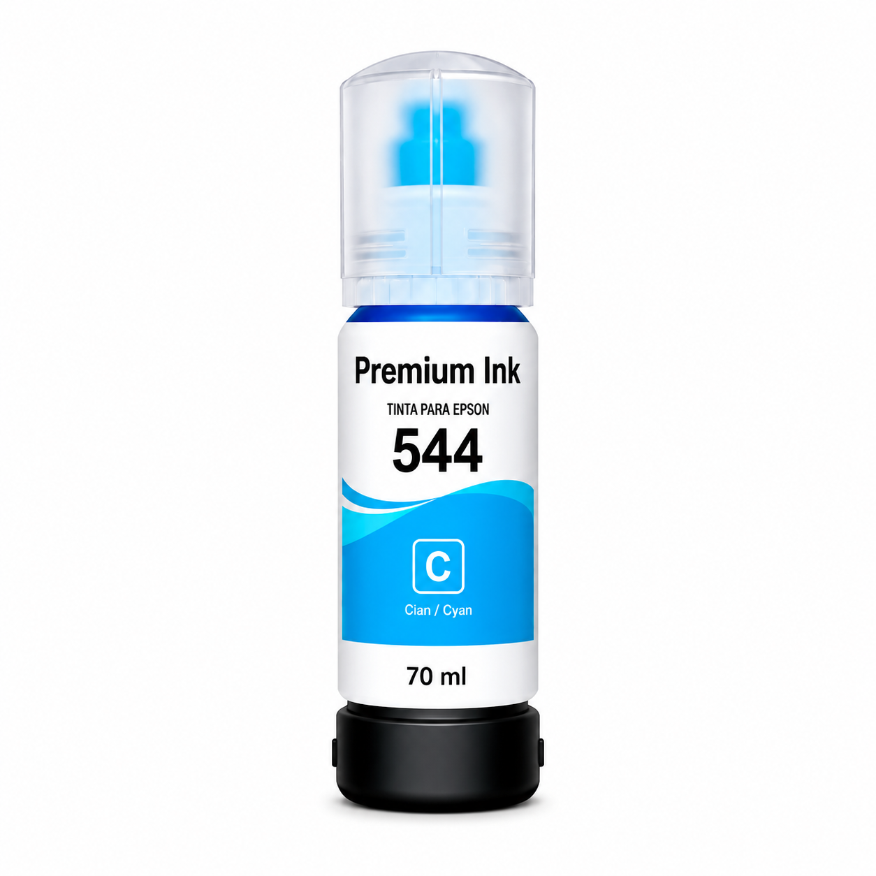 Tinta generica compatible con Epson 544-504 azul 70 ml