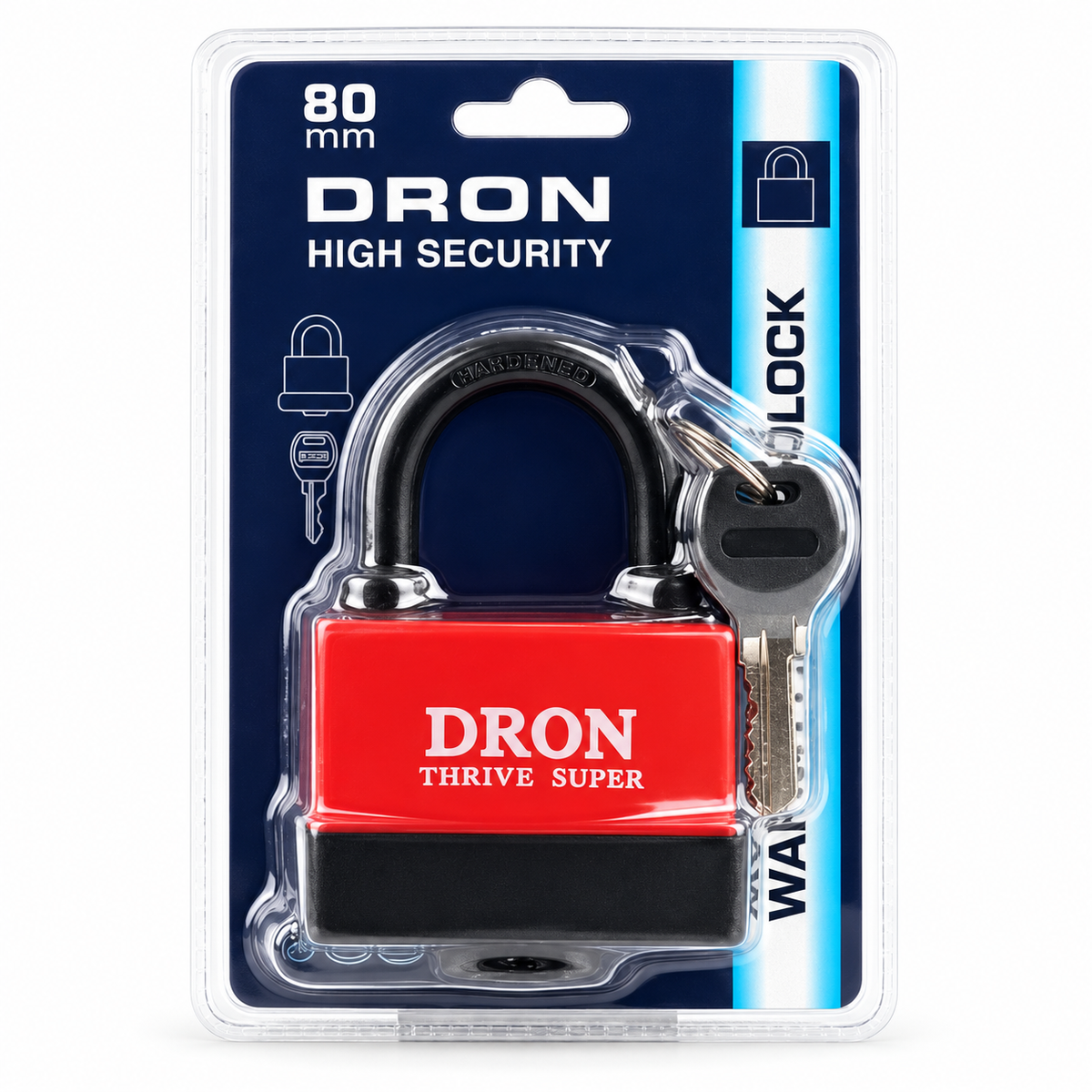 Candado 80mm Alta Seguridad