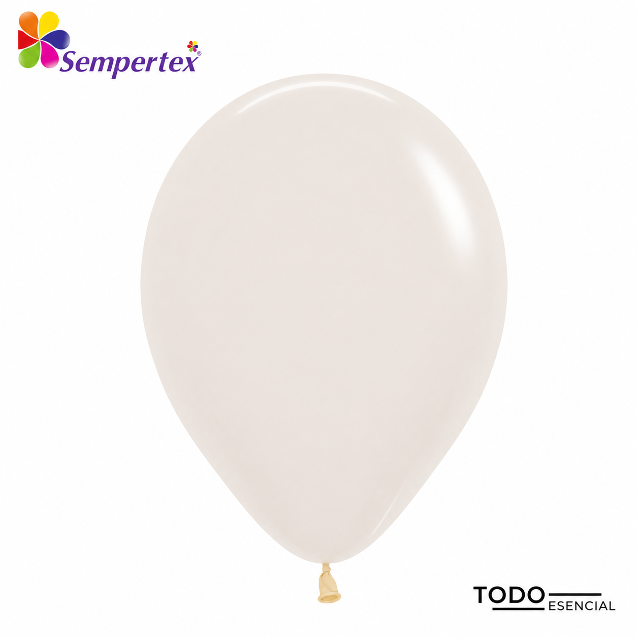 Globos Sempertex Bombas 50 Unidades Fashion Blanco