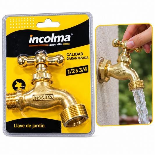 Llave De Jardín 1/2 Incolma